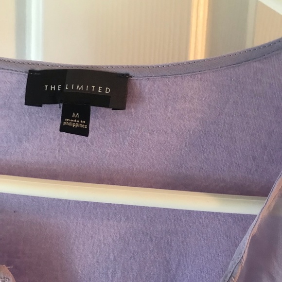 2/$18: Lt Purple/Lilac V-Neck Dressy Tank - Picture 3 of 6